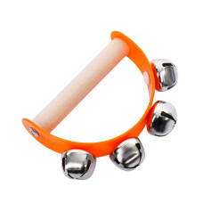 Дерев'яна іграшка Бубонець MD 0808(Orange) помаранчевий, розмір 10 x 6,5 см Bambi