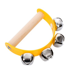 Дерев'яна іграшка Бубонець MD 0808(Yellow) жовтий, розмір 10 x 6,5 см Bambi