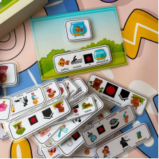 Фразовий конструктор "Я вчуся говорити" PECS-7835, 30 карток Kids Shop