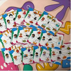 Фразовий конструктор "Крок за кроком до мовлення" PECS-7828, 32 картки Kids Shop