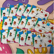 Фразовий конструктор "Крок за кроком до мовлення" PECS-7828, 32 картки Kids Shop