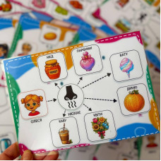 Фразовий конструктор "Крок за кроком до мовлення" PECS-7828, 32 картки Kids Shop