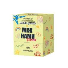 Карткова гра "Між нами: Kids 2.0" 0043MG, українською мовою Memo Games