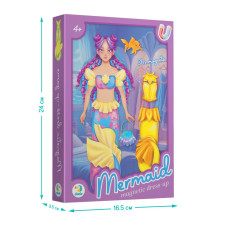 Магнітна дитяча гра "Одягни русалоньку" 200314 DoDo Toys