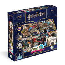 Дитяча настільна гра "Find it: Harry Potter" 200585 4 двосторонні поля 80 ігрових карток 2-6 гравців DoDo Toys