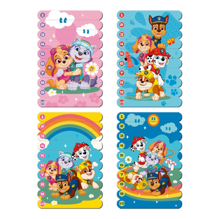 Магнітні палички для рахування "Paw Patrol: Дружба зростає" 200653, 40 магнітних елементів DoDo Toys