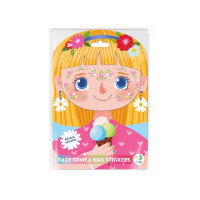 Набір страз і наліпок на обличчя та нігті "Квіткова фея" 300856 DoDo Toys