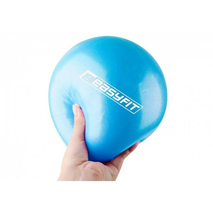 М'яч для пілатесу EF-1220, 20 см, синій EasyFit