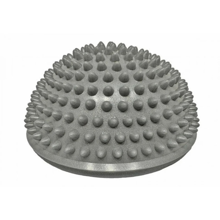Напівсфера масажна кіндербол EF-3001-GY 16 см, м'яка, сіра EasyFit