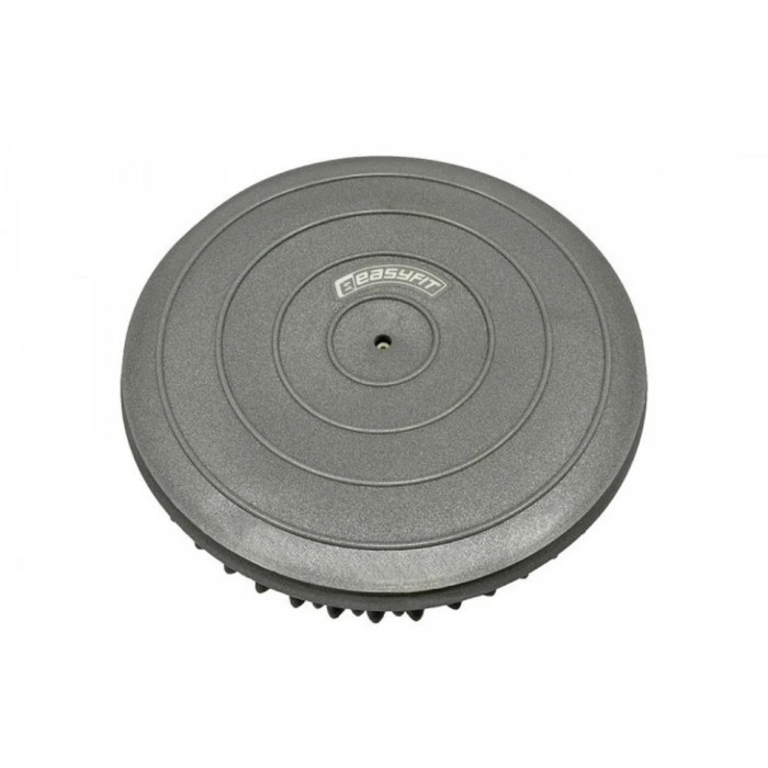 Напівсфера масажна кіндербол EF-3001-GY 16 см, м'яка, сіра EasyFit