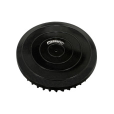 Напівсфера масажна кіндербол EF-3001-BK 16 см, м'яка, чорна EasyFit