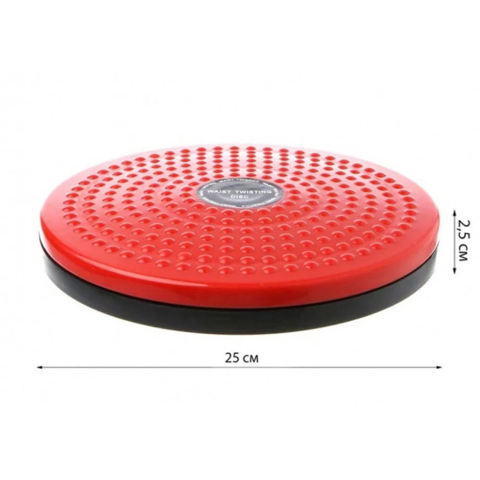 Диск здоров'я Waist Twisting EF-1426-R, червоний EasyFit