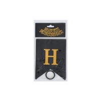 Гірлянда з прапорцями "Happy Birthday" MK 5955(Black) чорна Bambi