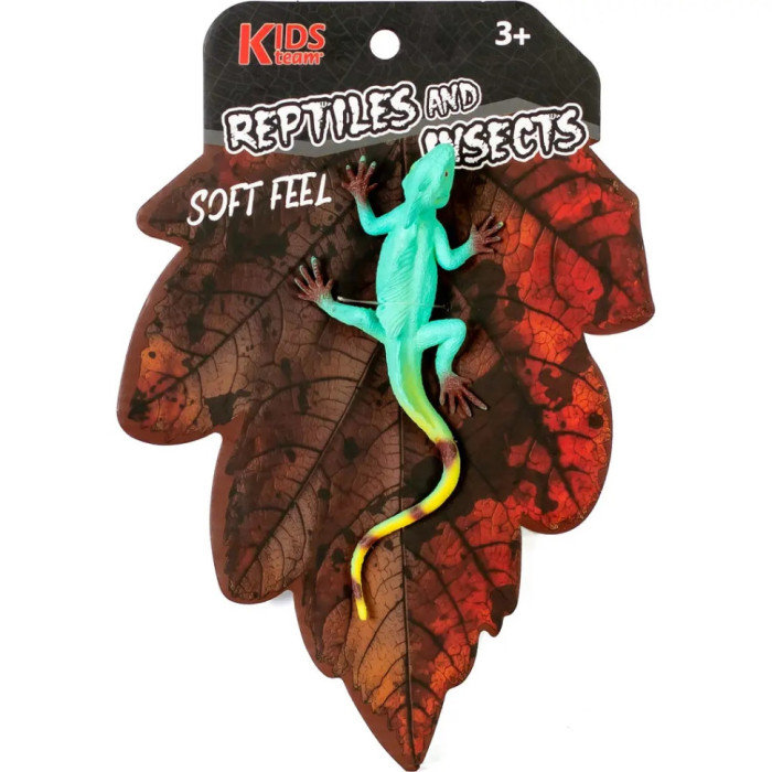 Дитяча іграшкова фігурка "Гекон" ZY1796867_2 із серії "Reptiles and insects" Kids Team