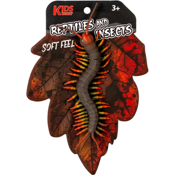 Дитяча іграшкова фігурка "Сколопендра" ZY1827214_2 із серії "Reptiles and insects" Kids Team