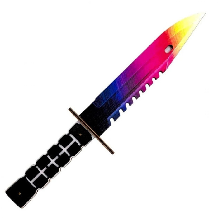 Дерев'яний сувенірний ніж "M9 Bayonet Twilight" M9-TW Сувенір-декор