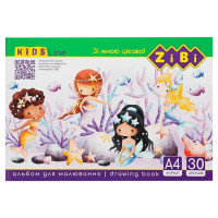Альбом для малювання KIDS Line ZB.1425-3 А4, 30 аркушів ZiBi