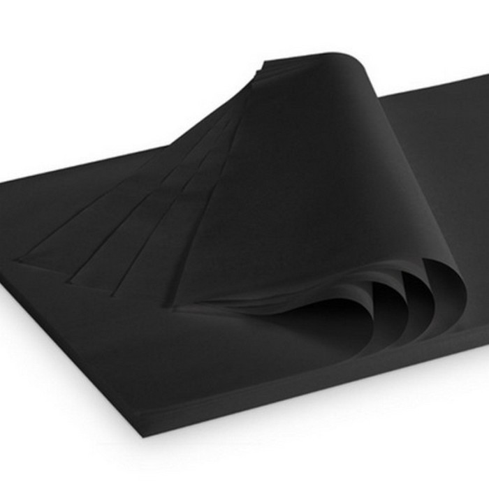 Двосторонній кольоровий папір "Black Paper" 741151, 10 сторінок, чорний Santi
