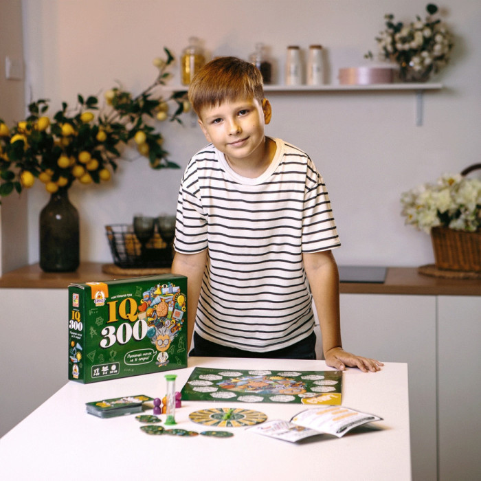 Дитяча настільна гра "IQ300" VT8055-46 колесо фортуни, пісочний годинник Vladi Toys
