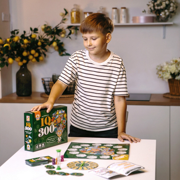 Дитяча настільна гра "IQ300" VT8055-46 колесо фортуни, пісочний годинник Vladi Toys