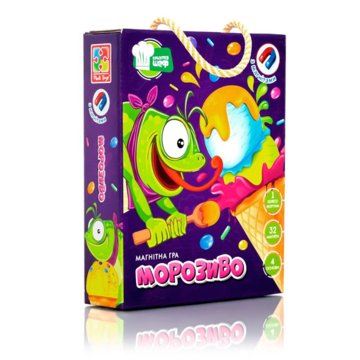 Дитяча магнітна гра "Морозиво" VT2310-05 укр. мовою Vladi Toys
