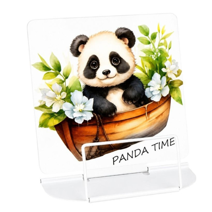 Підставка для книг "Panda time" L8610-3 металева Bambi