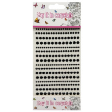 Декоративні наклейки XY-020(Black) для авто, ноутбуків, телефонів  Bambi