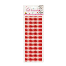 Декоративні наклейки XY-007(Red) для авто, ноутбуків, телефонів  Bambi