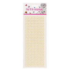 Декоративні наклейки XY-007(White) для авто, ноутбуків, телефонів  Bambi
