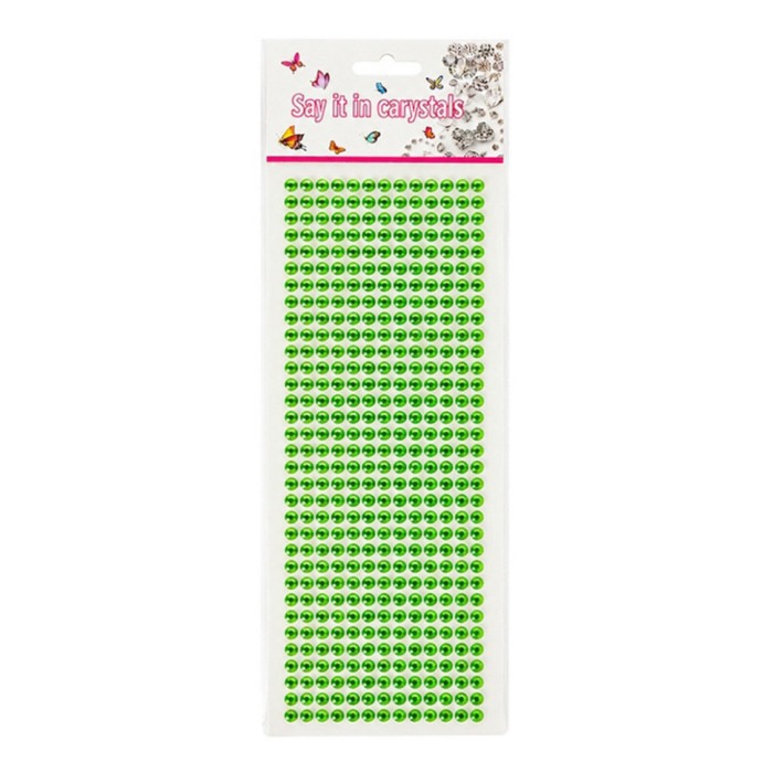 Декоративні наклейки XY-007(Green) для авто, ноутбуків, телефонів Bambi