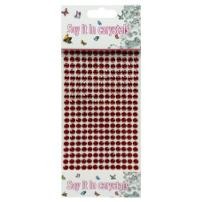 Декоративні наклейки XY-003(Red) для авто, ноутбуків, телефонів  Bambi