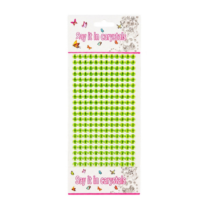 Декоративні наклейки XY-003(Green) для авто, ноутбуків, телефонів Bambi