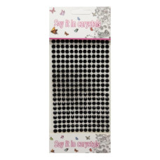 Декоративні наклейки XY-003(Black) для авто, ноутбуків, телефонів  Bambi