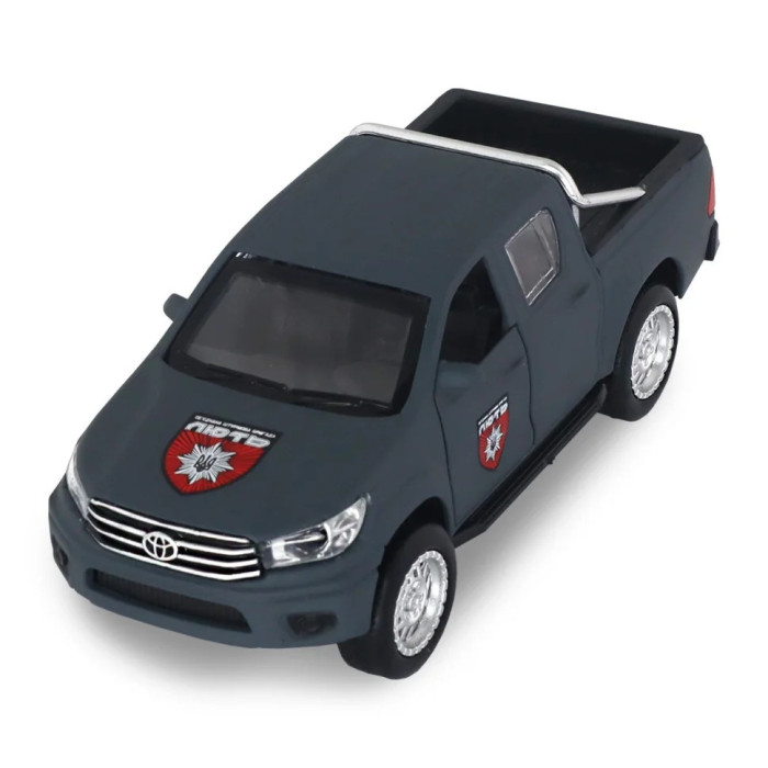 Автомодель серії "Шеврони Героїв" Toyota Hilux "Лють" TechnoDrive KM6118F TechnoDrive