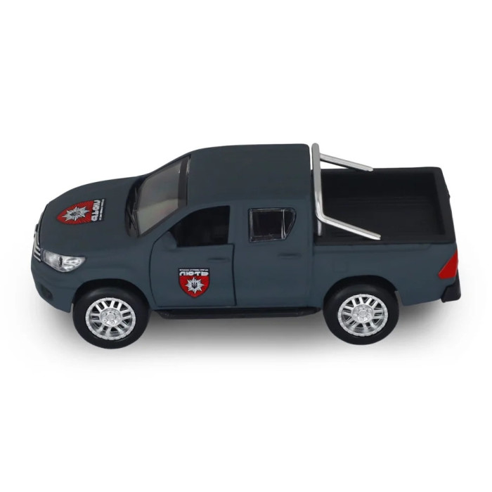 Автомодель серії "Шеврони Героїв" Toyota Hilux "Лють" TechnoDrive KM6118F TechnoDrive