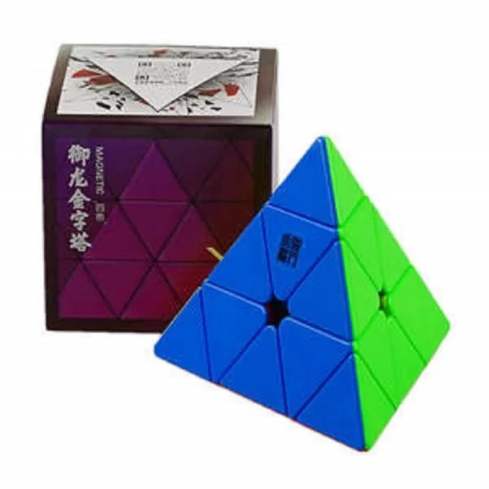 Магнітна пірамідка Yulong Pyraminx M Color YJ8389 YJ