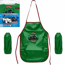 Фартух дитячий з нарукавниками для хлопчиків CR5520(Green) 54х37 см (80433) COLOR-IT