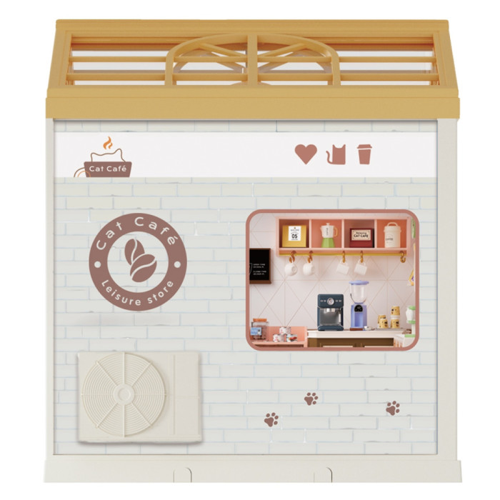 Конструктор-румбокс "Котокафе" Mini House 8007-MH, серії "Інтер'єр" 145 деталей Mini House