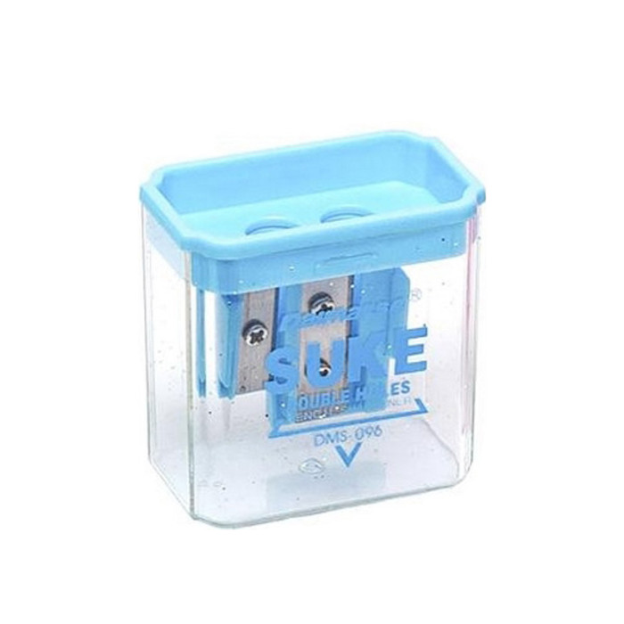 Подвійна точилка для олівців із контейнером DMS-096(Blue) Bambi