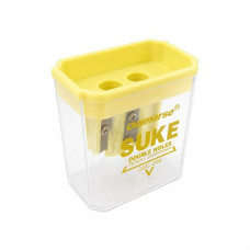 Подвійна точилка для олівців із контейнером DMS-096(Yellow) Bambi