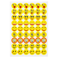 Наклейки для оцінок 85724 упаковка 10 аркушів 85724-3 COLOR-IT