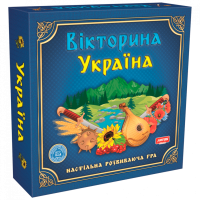 Настільна гра "Вікторина Україна" 0994 розвиваюча гра Artos Games