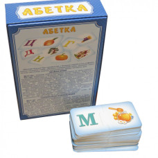 Дитяча настільна гра "Абетка" 0529, 33 пари карток Artos Games