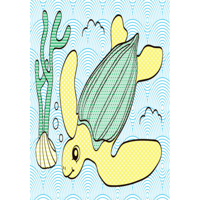 Дитяча водна розмальовка: Море 734010, 8 сторінок Ranok Creative