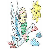 Дитяча водна розмальовка: Казки 734016, 8 сторінок Ranok Creative