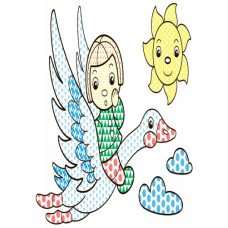 Дитяча водна розмальовка: Казки 734016, 8 сторінок Ranok Creative