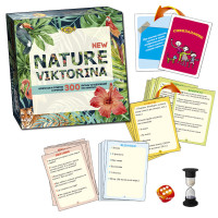 Дитяча настільна гра "NATURE. Вікторина NEW" MKK0606 від 5 років Мастер
