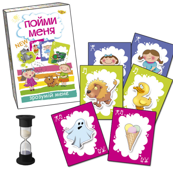 Дитяча настільна гра "Зрозумій мене" MKZ0801, від 3-х років Мастер