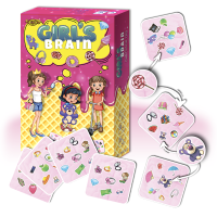 Настільна гра "GIRL'S BRAIN" MKZ0807 правила укр. і рос. мовами Мастер