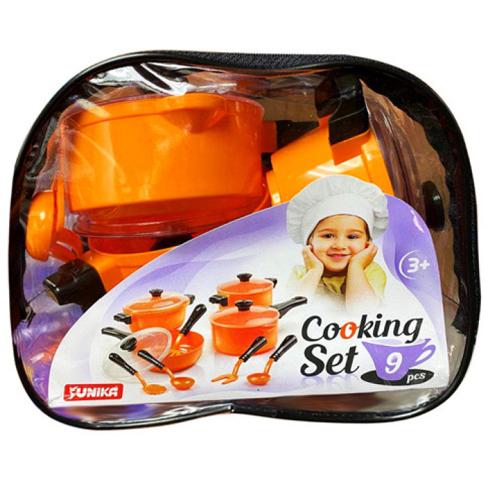 Ігровий набір посуду "Cooking Set" 71474, 9 предметів ЮНИКА